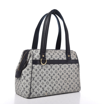 Louis Vuitton Mini Monogram Josephine PM Blue 3 of 9