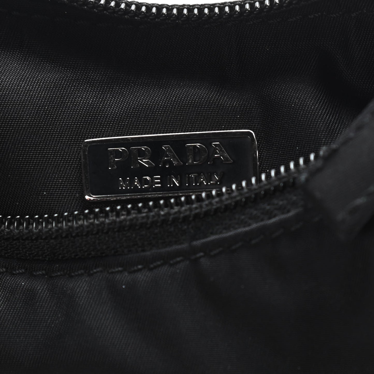 Tessuto Nylon Sport Shoulder Bag Black