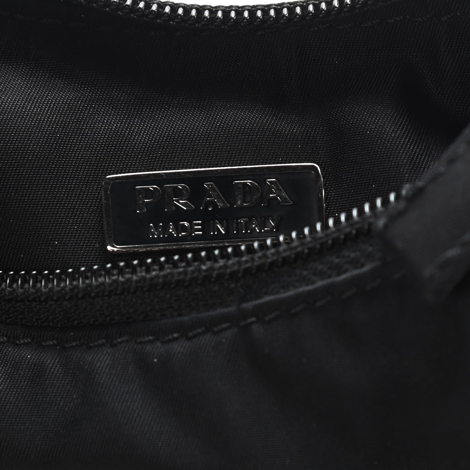 Prada Tessuto Nylon Sport Shoulder Bag Black 5 of 8
