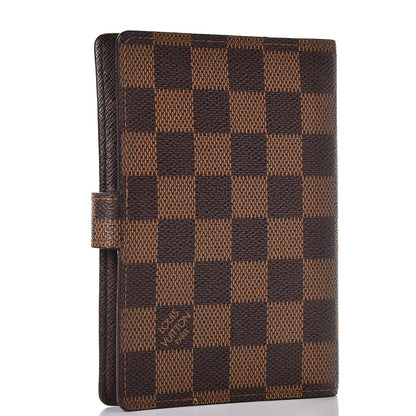 Louis Vuitton Damier Ebene Small Ring Agenda Cover 3 of 8