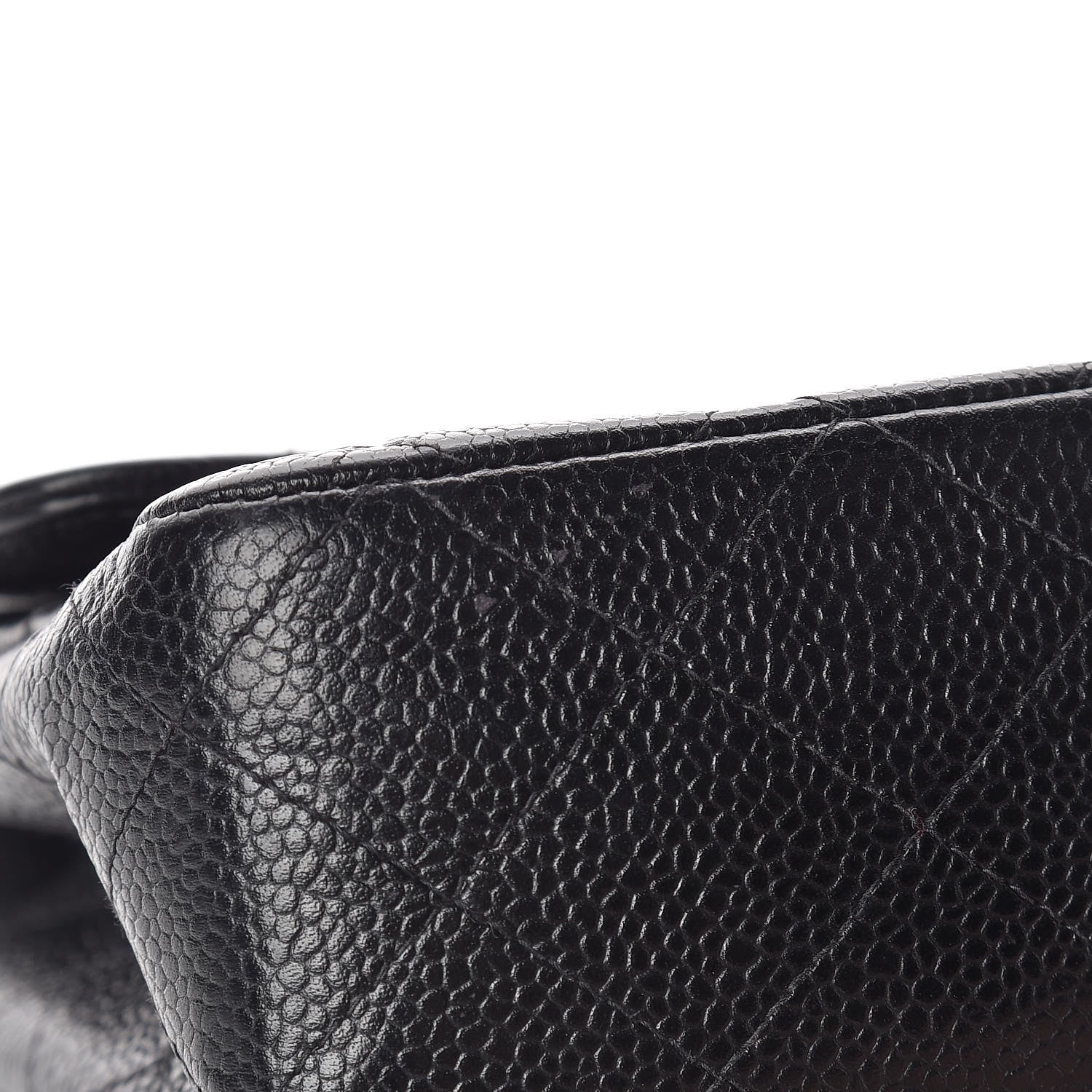 Chanel Caviar Quilted Medium Double Flap Black 12 of 25