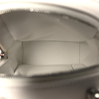 Chanel Caviar Quilted CC Mini Classic Backpack White 5 of 11
