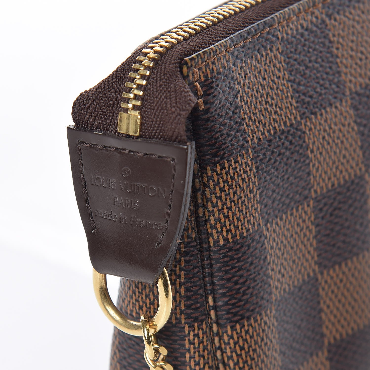 Louis Vuitton Damier Ebene Mini Pochette Accessories 6 of 9