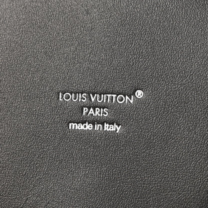 Louis Vuitton Metallic Monogram Crab Bag Charm Grey Silver 4 of 4