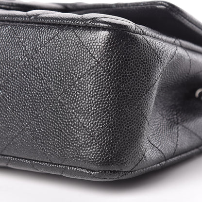 Chanel Iridescent Caviar Quilted Mini Rectangular Flap Black 10 of 13