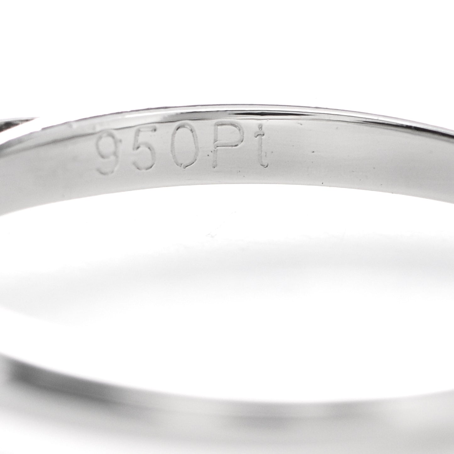 Platinum Diamond .28ct Solitaire Engagement Ring 46 3.75