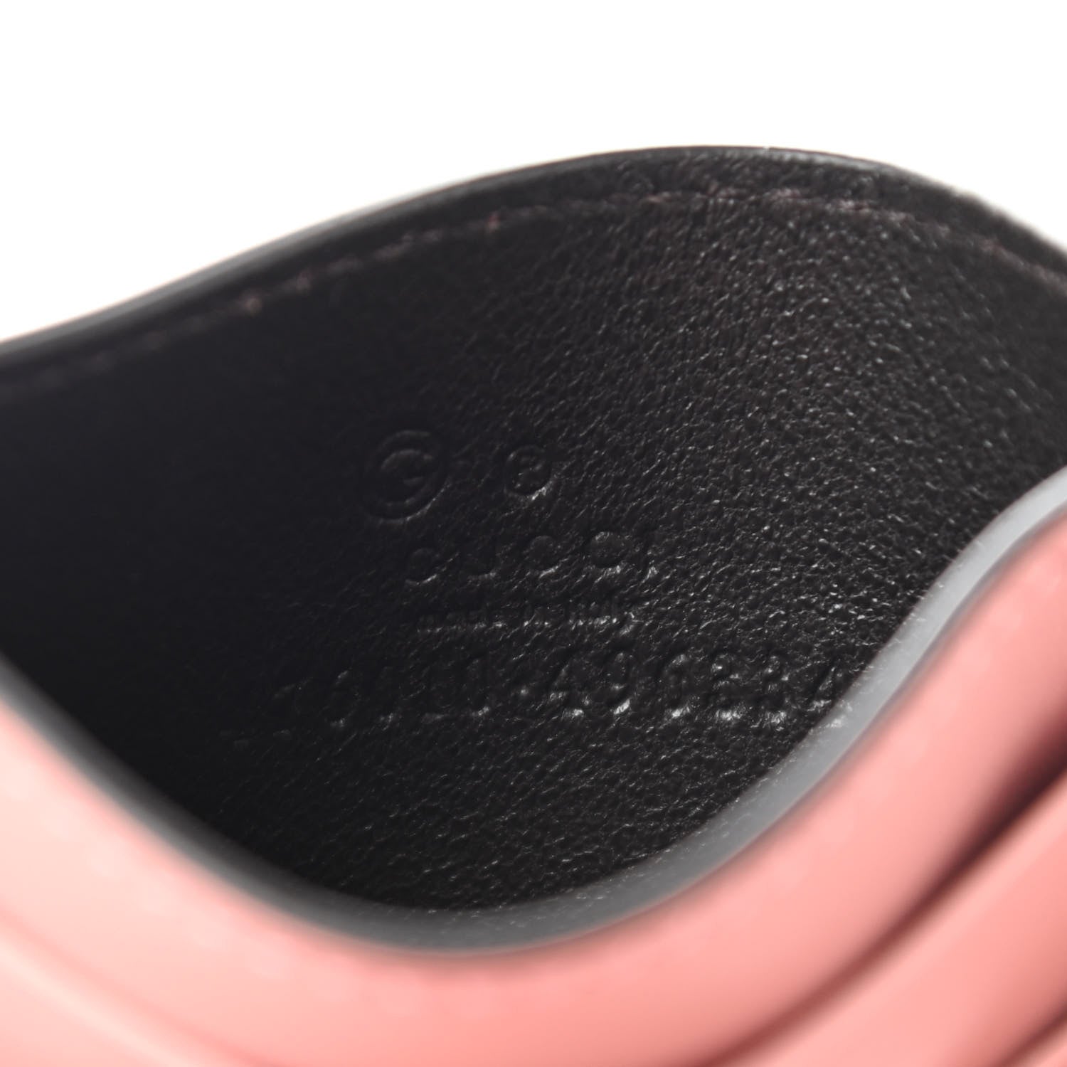 Gucci Microguccissima Card Holder Soft Pink 6 of 7