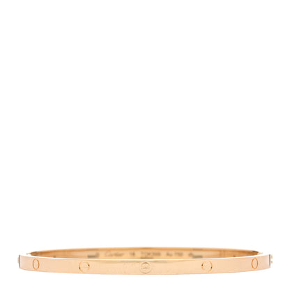 Cartier 18K Yellow Gold Small LOVE Bracelet 18 1 of 9