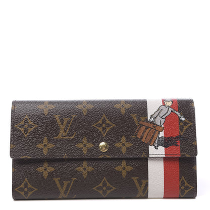 Louis Vuitton Monogram Groom Sarah Wallet 1 of 8