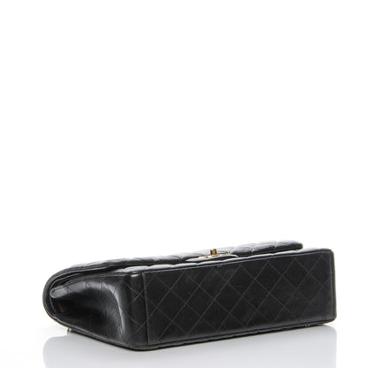 Chanel Lambskin Quilted Maxi Double Flap Black 4 of 8