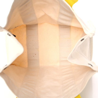 Hermes Canvas Fourre Tout PM Craie Lime 5 of 17