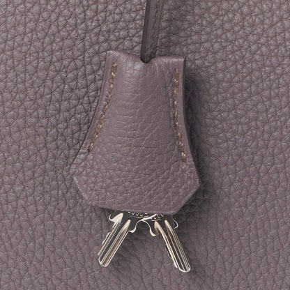 Hermes Togo Birkin 30 Etain 30 of 31
