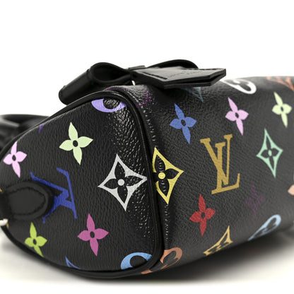 Louis Vuitton LV X TM Monogram Multicolor Nano Speedy Black 8 of 10
