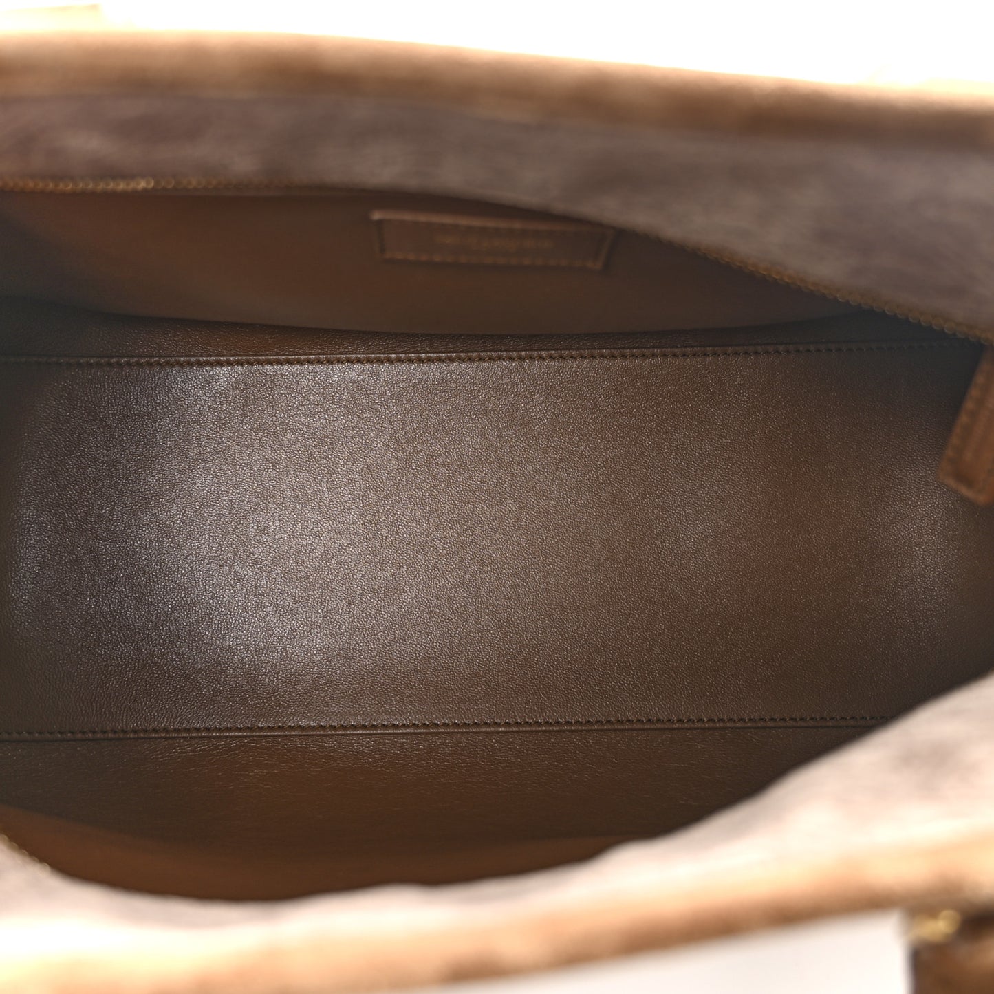 Velvet Suede Le Monogramme Duffle Red Cigar
