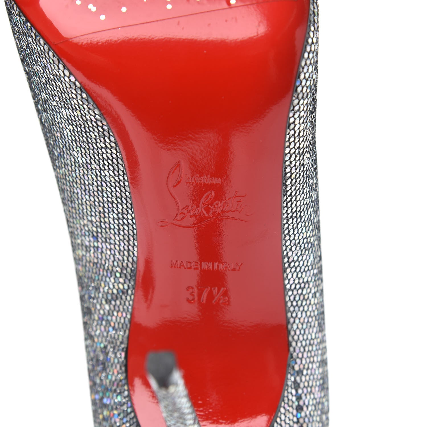 Christian Louboutin Glitter So Kate 120 Pumps 37.5 Disco Ball Multicolor 7 of 10