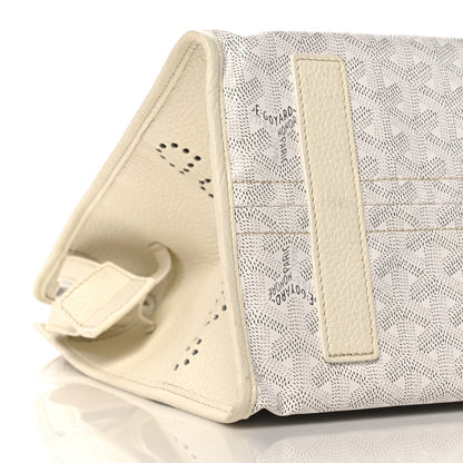 Goyard Goyardine Sac Hardy Pet Carrier PM White 7 of 10