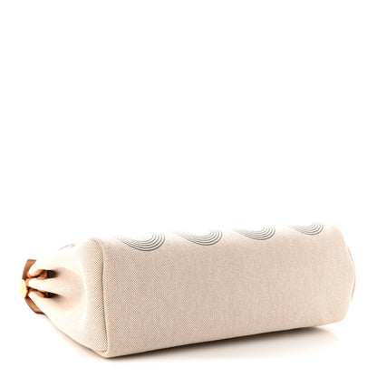Hermes H Plume Canvas Vache Hunter Circuit 24 Herbag Zip Retourne 31 Gris Meyer Ecru Beige Naturel 5 of 11