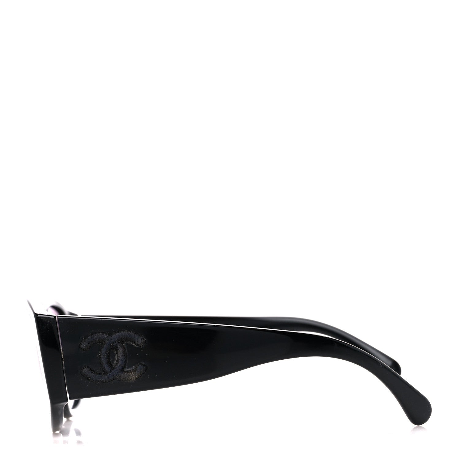 Chanel Acetate CC Logo Sunglasses 5450 Black 3 of 8
