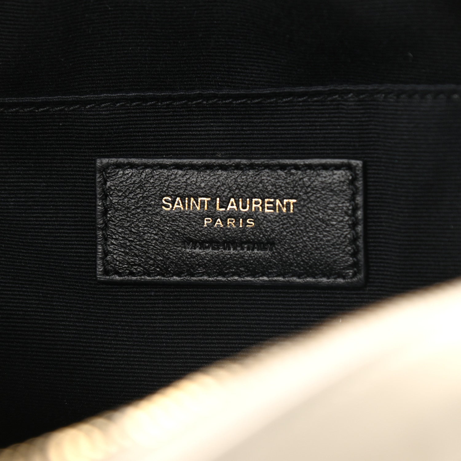Saint Laurent Calfskin Matelasse Monogram Lou Camera Bag Crema Soft 7 of 12