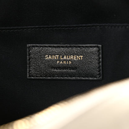 Saint Laurent Calfskin Matelasse Monogram Lou Camera Bag Crema Soft 7 of 12