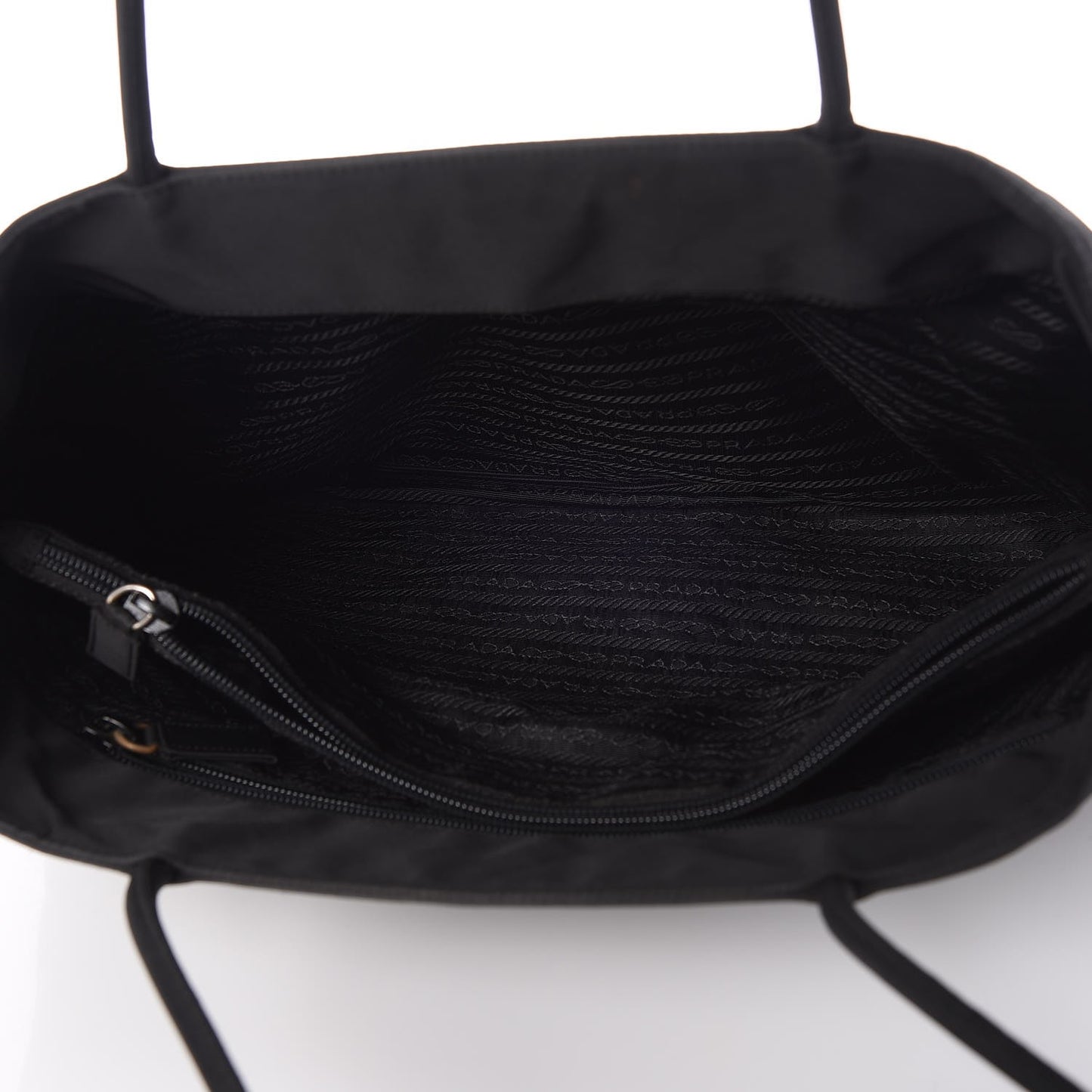 Tessuto Nylon Tote Nero Black