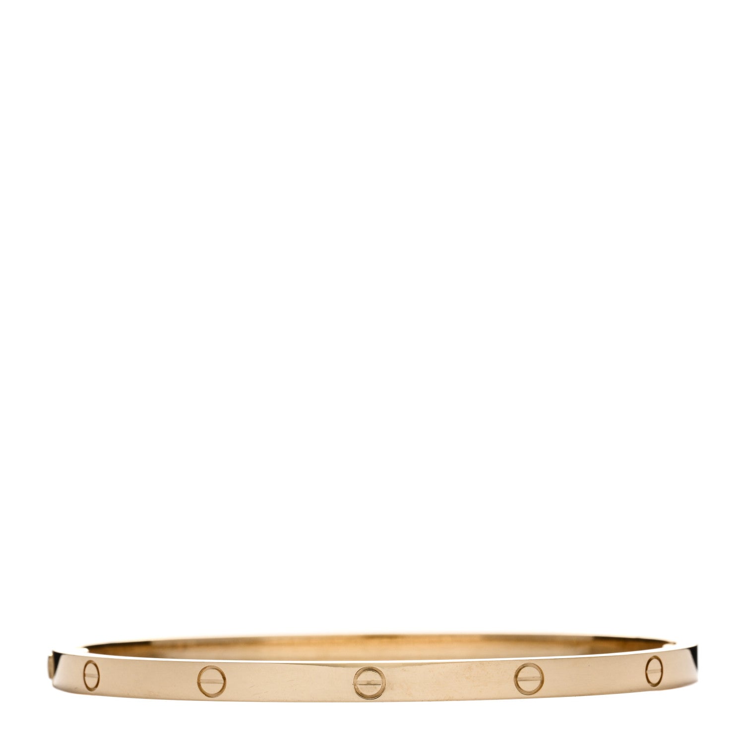 Cartier 18K Yellow Gold Small LOVE Bracelet 17 2 of 5