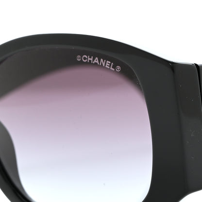 Chanel Acetate CC Logo Sunglasses 5450 Black 7 of 8
