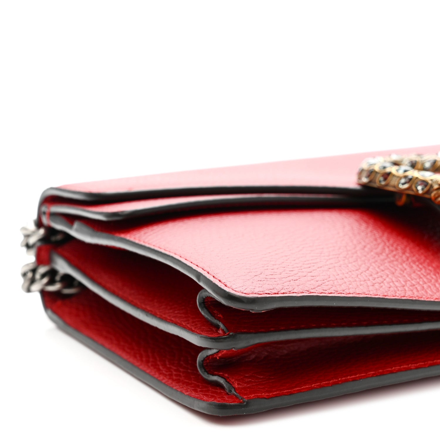 Gucci Dollar Calfskin Swarovski Crystal Small Dionysus Shoulder