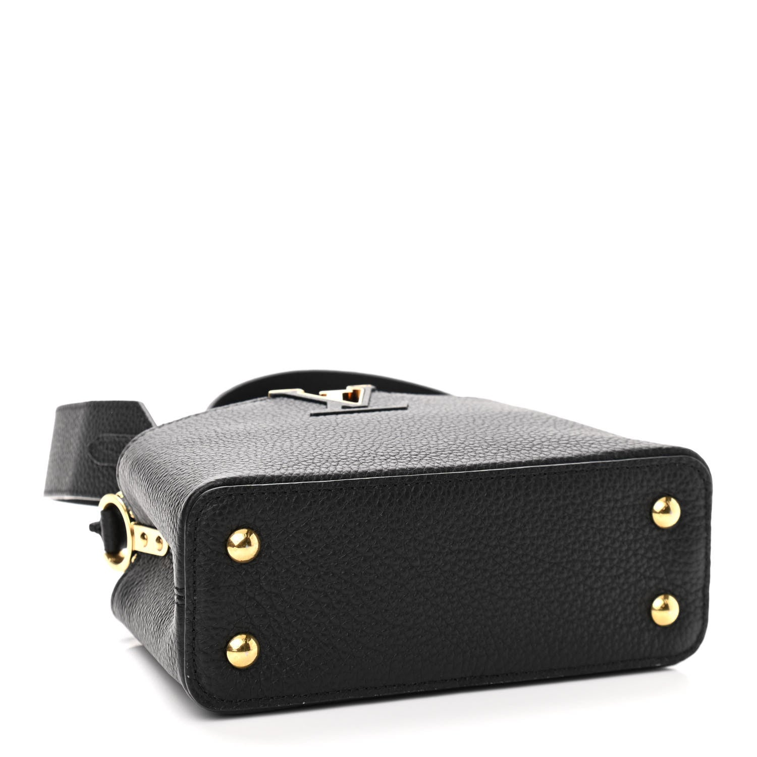 Louis Vuitton Taurillon Mini Capucines Black 4 of 13