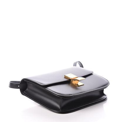 Celine Box Calfskin Medium Classic Box Flap Bag Black 3 of 7