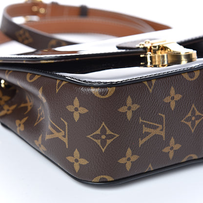 Louis Vuitton Patent Calfskin Monogram Cherrywood BB Black 8 of 9