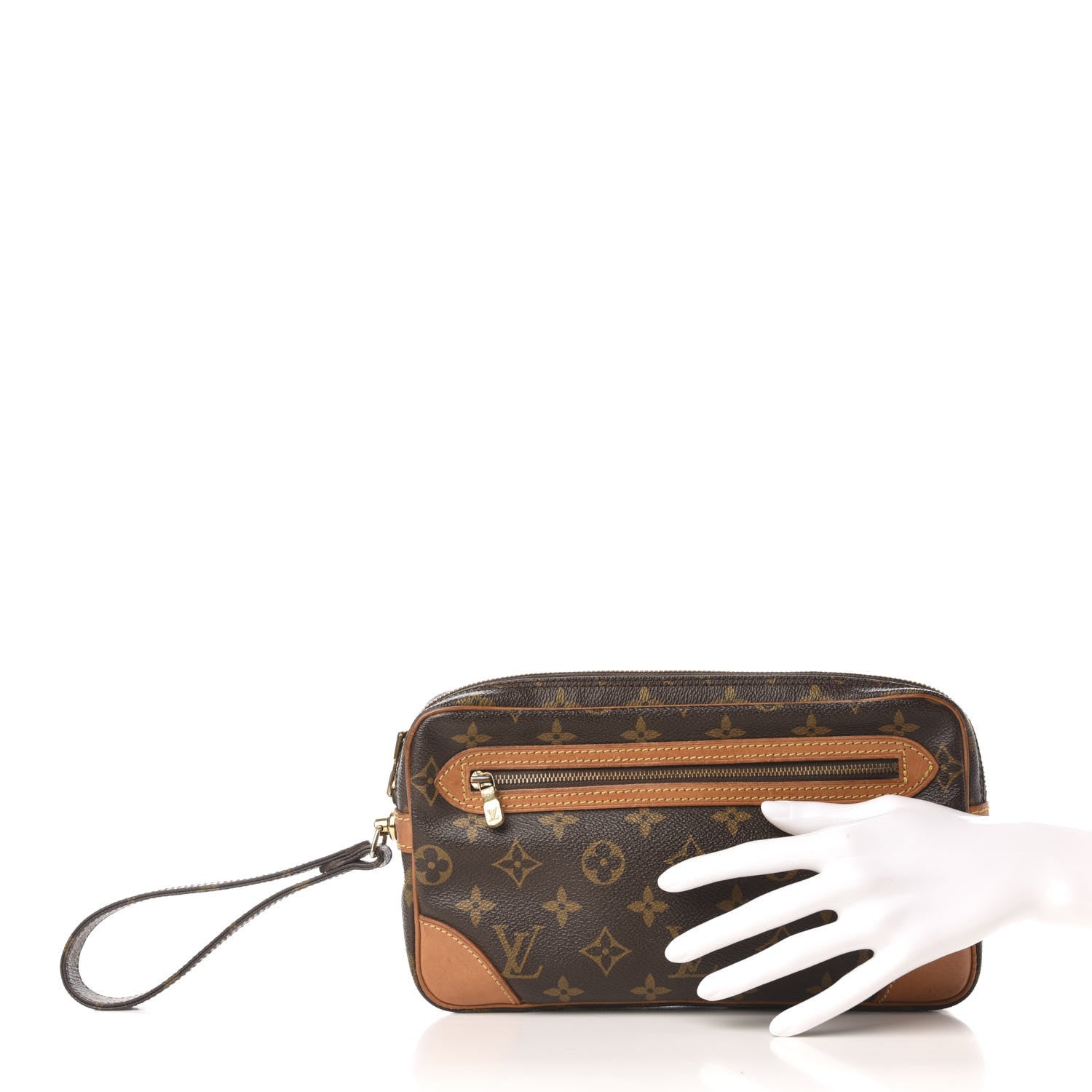 Louis Vuitton Monogram Pochette Marly Dragonne 26 2 of 8