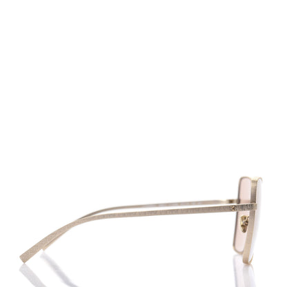 Chanel Metal Butterfly Sunglasses 4263-T Gold Pink 3 of 7