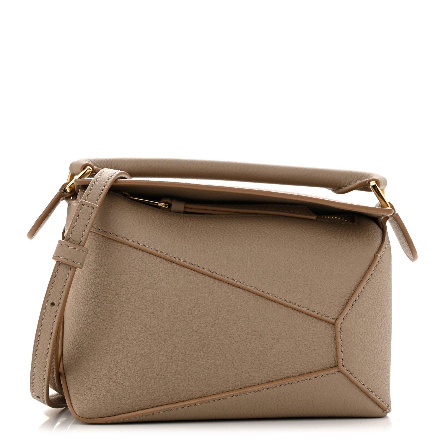 Loewe Calfskin Mini Puzzle Edge Bag Sand 1 of 9