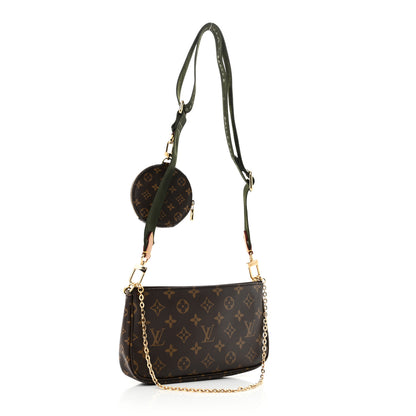 Louis Vuitton Monogram Multi Pochette Accessories Kaki 3 of 10