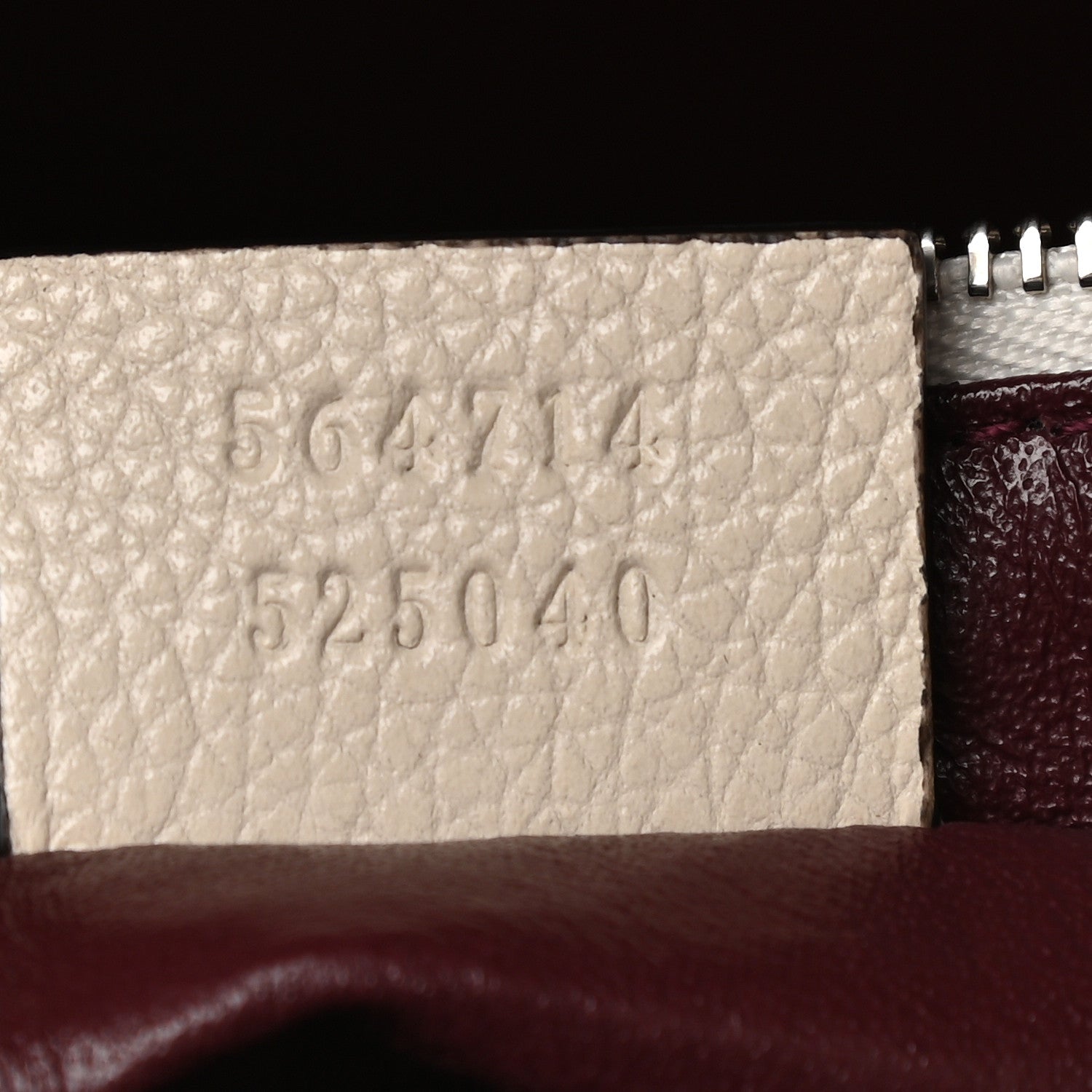 Gucci Grainy Calfskin Medium Zumi Top Handle Bag Mystic White 8 of 12