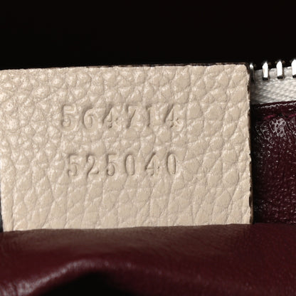 Gucci Grainy Calfskin Medium Zumi Top Handle Bag Mystic White 8 of 12