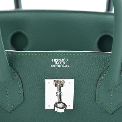 Hermes Togo Birkin 30 Malachite 7 of 15