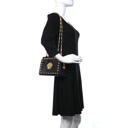 Versace Nappa Medusa Shoulder Bag Black 2 of 13