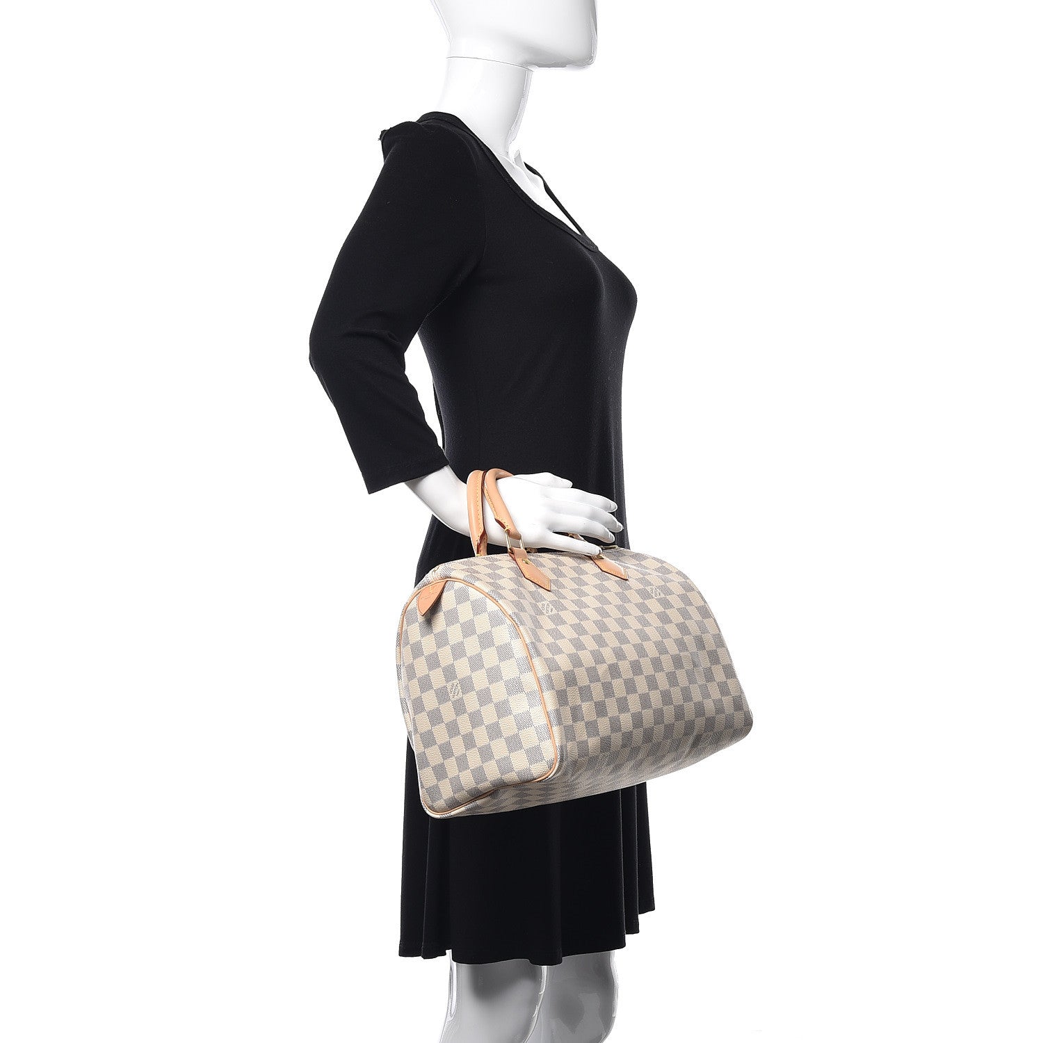 Louis Vuitton Damier Azur Speedy 30 3 of 11