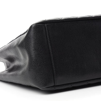 Chanel Caviar Quilted Grand Shopping Tote GST Black 6 of 10