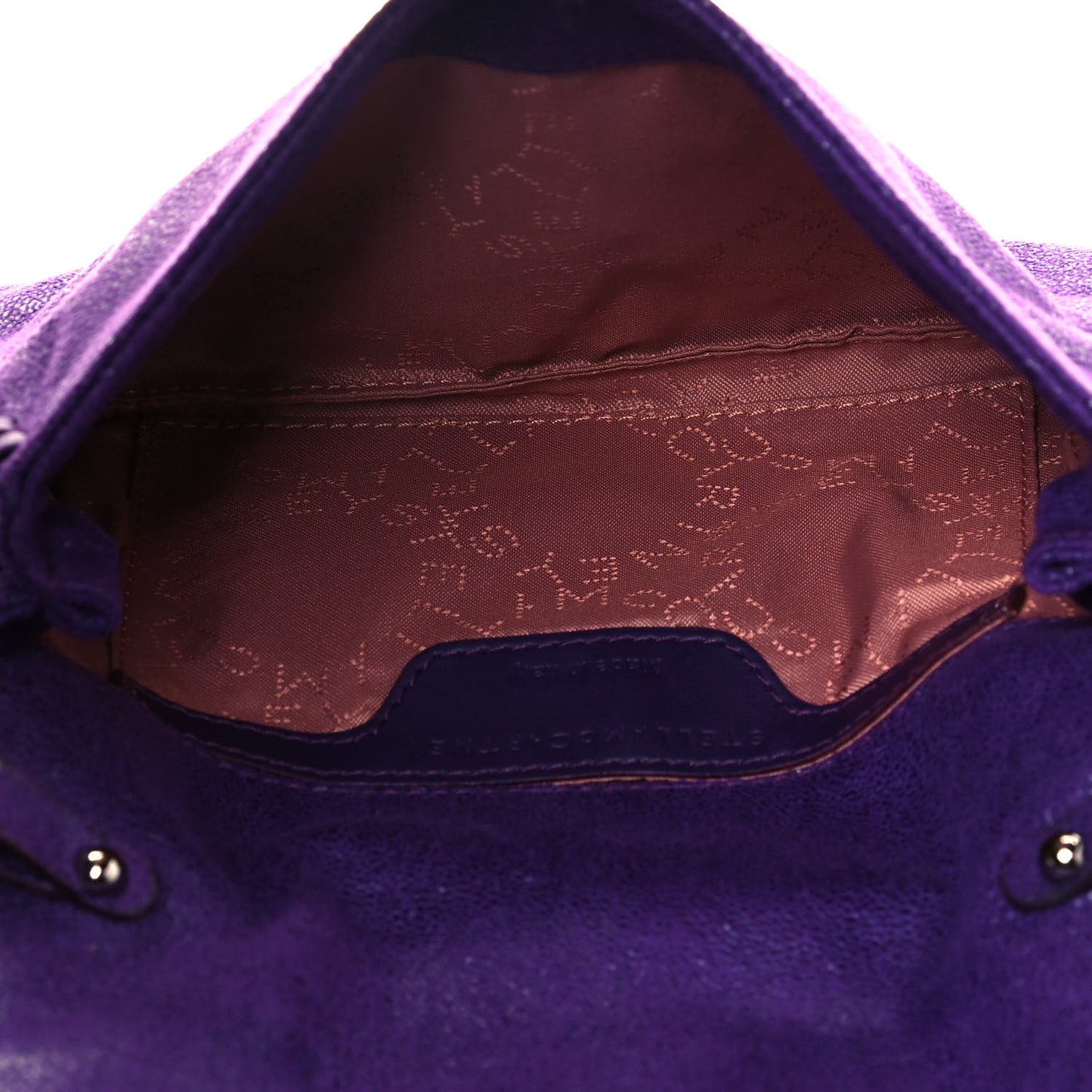 Shaggy Deer Falabella Crossbody Bag Bright Purple