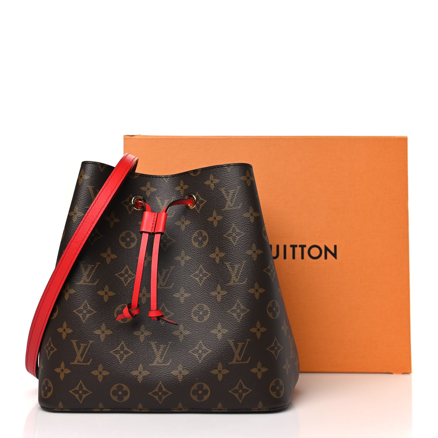 Louis Vuitton Monogram Neonoe MM Coquelicot 9 of 9