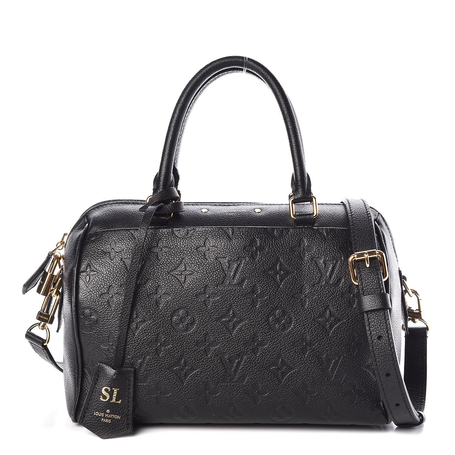Louis Vuitton Empreinte Speedy Bandouliere 25 NM Black 1 of 17