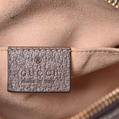 Gucci GG Supreme Monogram Web Mini Ophidia Shoulder Bag Brown 6 of 13