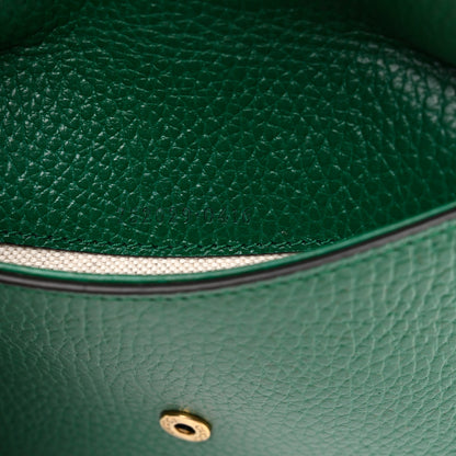 Gucci Dollar Calfskin Crystal Mini Dionysus Top Handle Bag Emerald 7 of 10