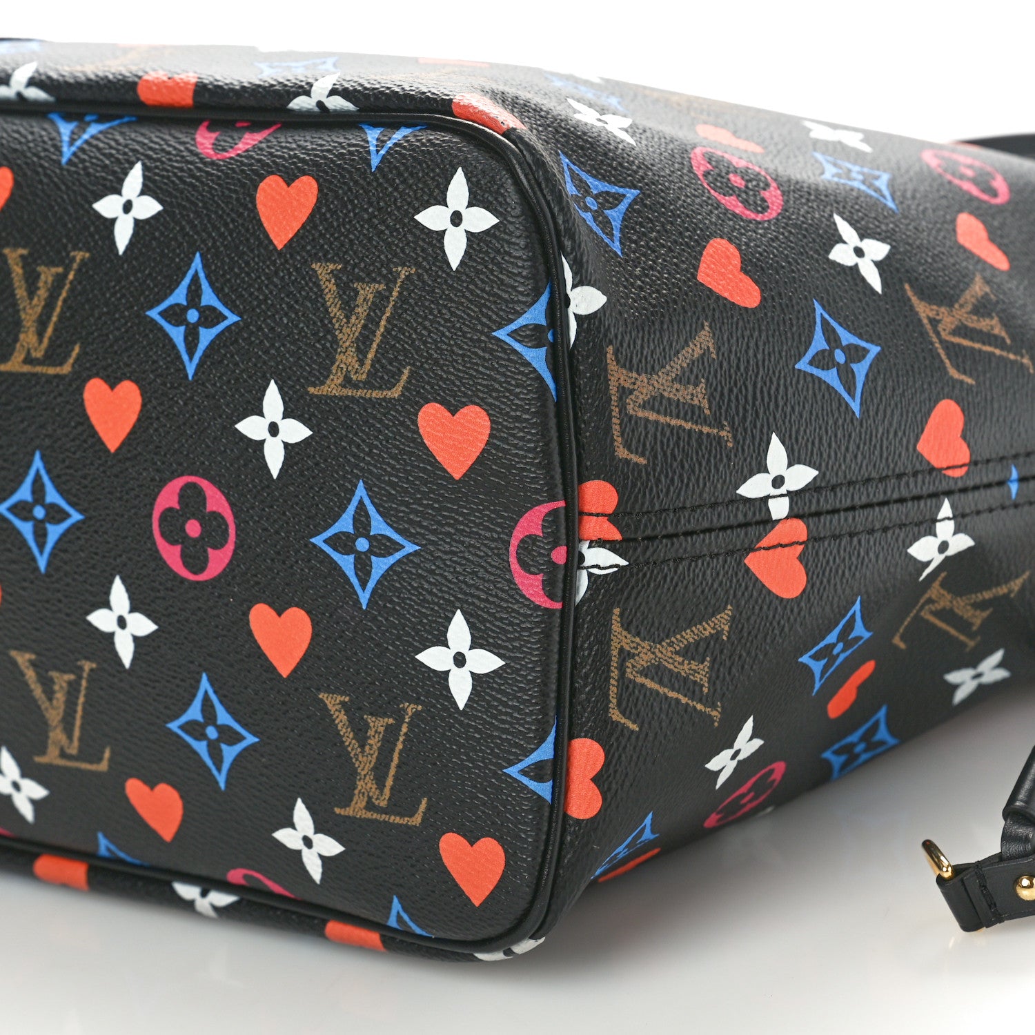 Louis Vuitton Game On Neverfull MM Black 9 of 9