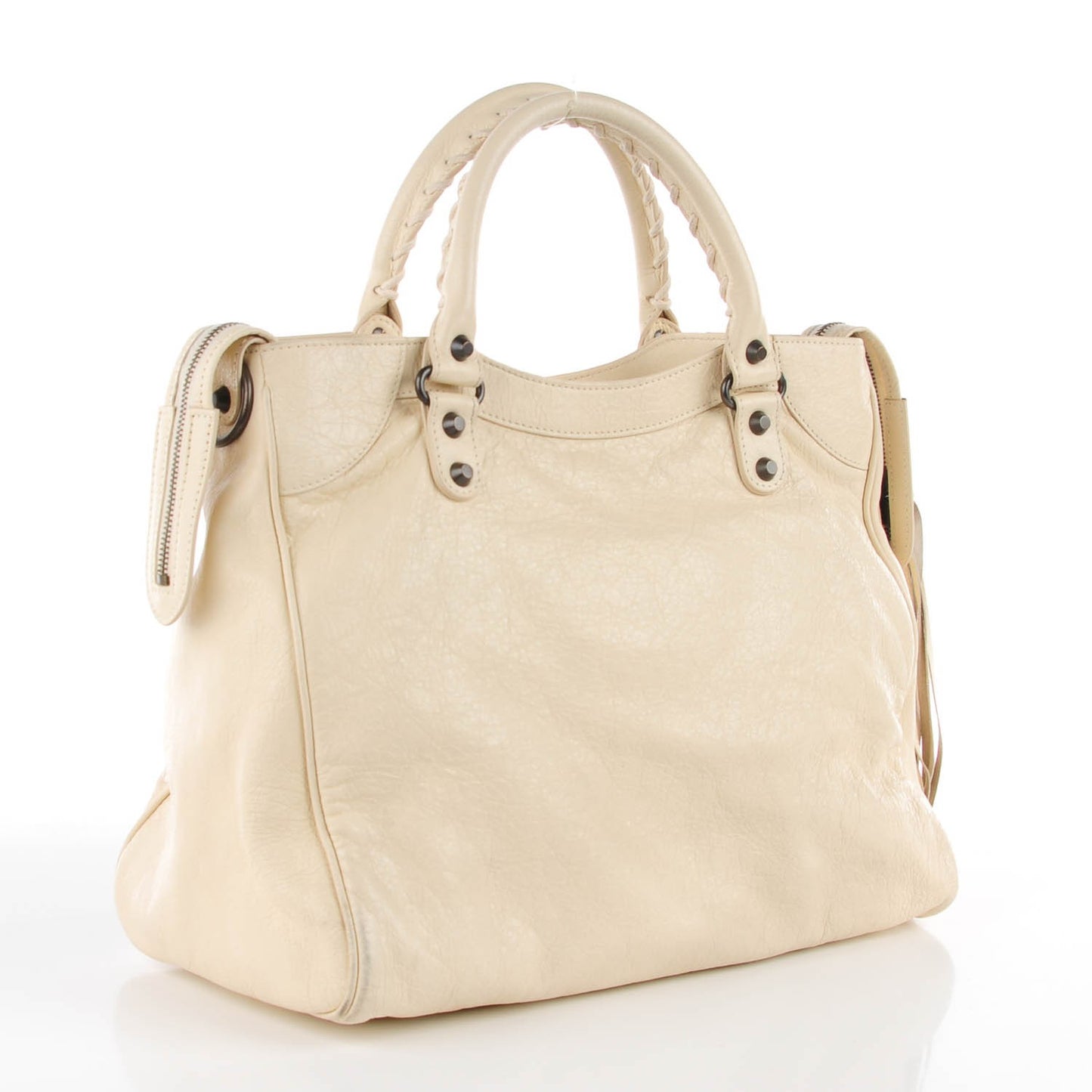 Agneau Classic Hardware Velo Blanc Creme Light Craie