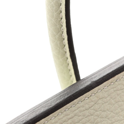 Hermes Togo Birkin 25 Gris Neve 13 of 14