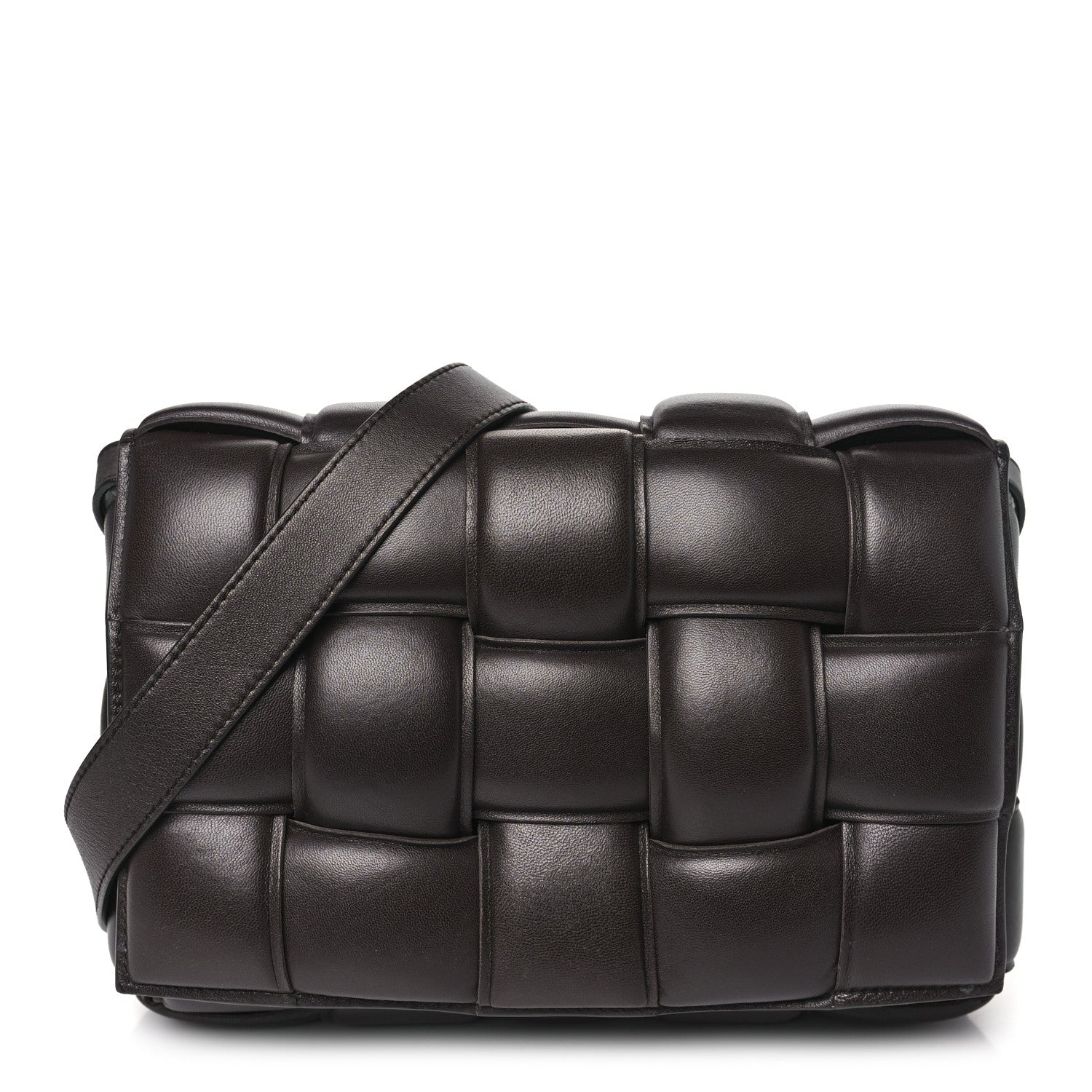 Bottega Veneta Nappa Maxi Intreccio Padded Cassette Crossbody Bag Fondant 1 of 10